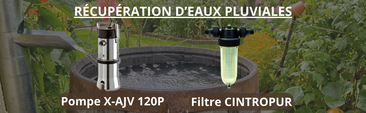 récupération d'eau de pluie